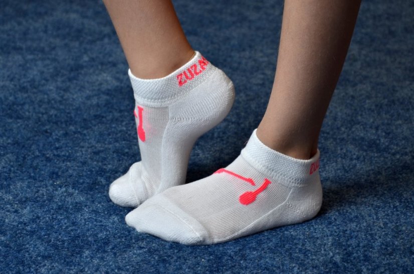 Ponožky bílé - velikost-chodidla: 41