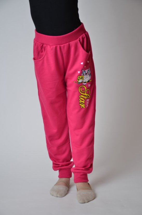 Tepláky Star Kids fialové