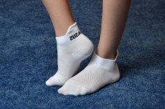 Ponožky bílé Zuzashop