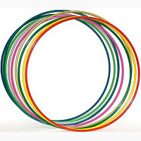 Gymnastická obruč česká - Barva: fialova, Prumer obruce: 75 cm