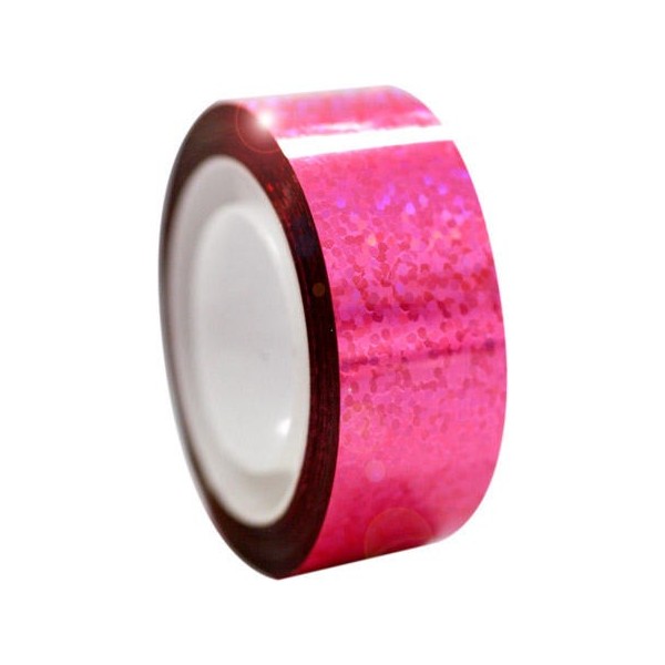 Izolepa DIAMOND Metallic fluo růžová