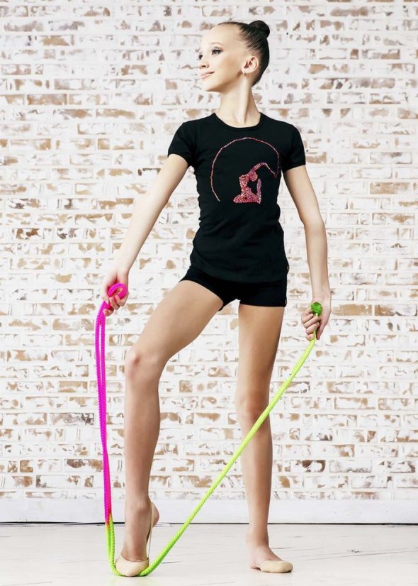 Šortky GP MINA černé - Velikost odevu: 134