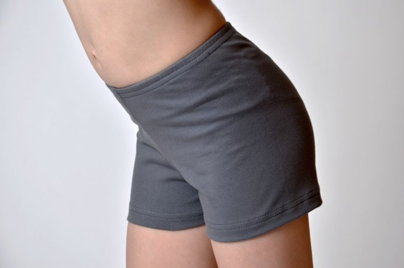 Šortky šedé