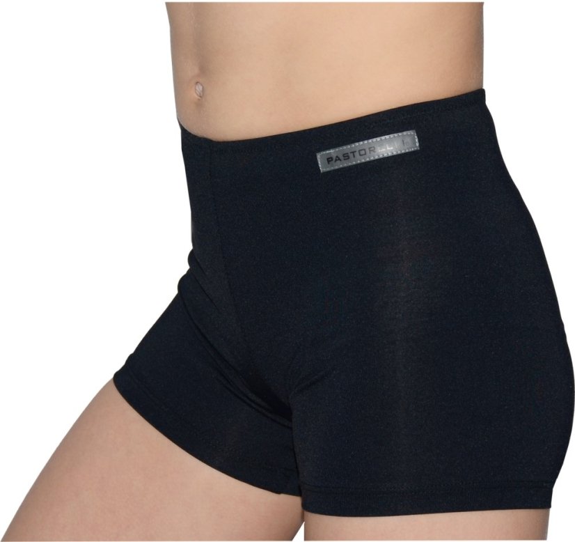 PASTORELLI šortky MIKROVLÁKNO - ČERNÉ - Velikost odevu: 8