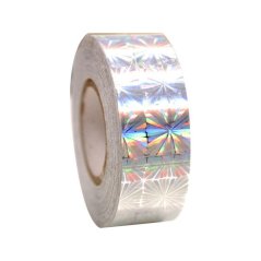 Izolepa GALAXY Metallic stříbrná (kytky)