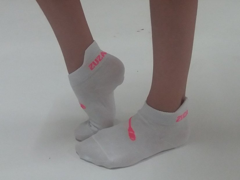 Ponožky bílé - velikost-chodidla: 35-37