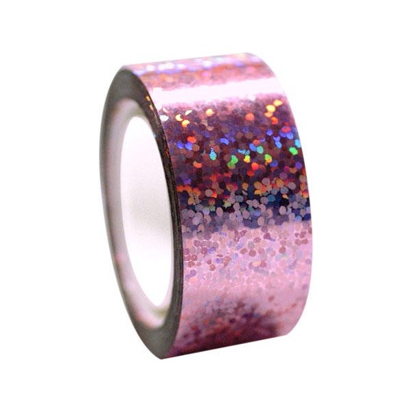 Izolepa DIAMOND Metallic svítivě růžová