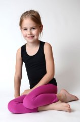 Legíny 3/4 růžové