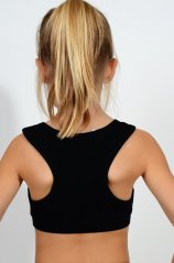 Top TULONI černé s gymnastkou